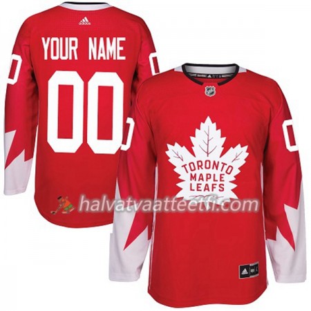 Miesten NHL Toronto Maple Leafs Custom Adidas 2017-2018 Rot Alternate Authentic Miesten NHL Toronto Maple Leafs Custom Adidas 2017-2018 Rot Alternate Authentic